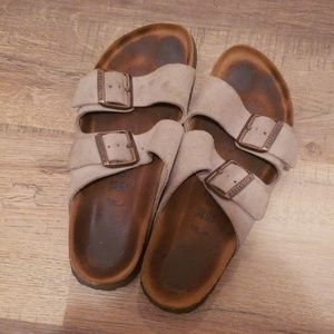 Birkenstock softbed Arizona sandals